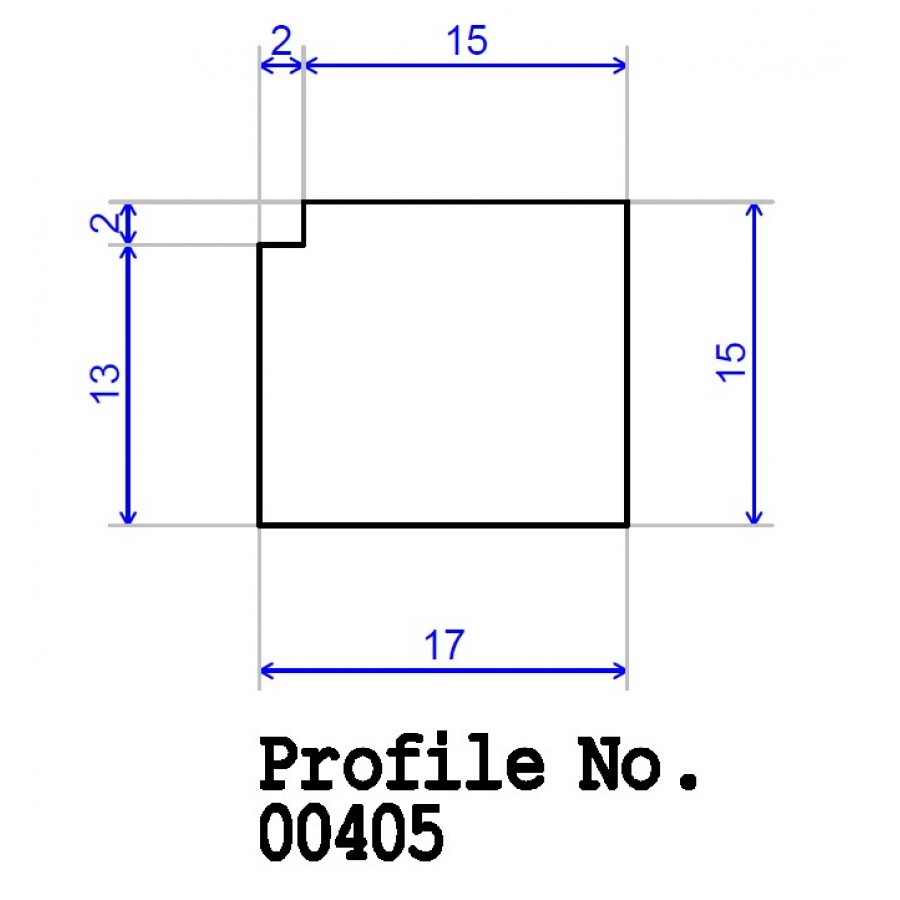 17 x 15 Bead / 2x2mm Quirk 17 x 15 Bead / 2x2mm Quirk