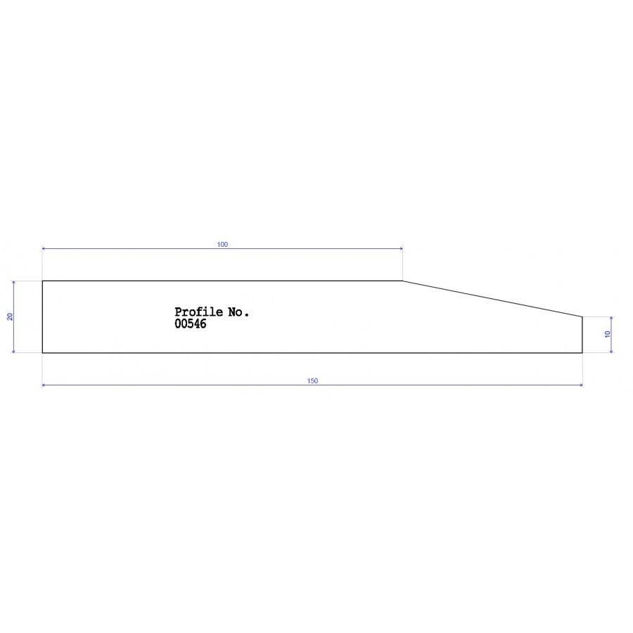 150 x 20 Skirting Chamfered 150 x 20 Skirting Chamfered