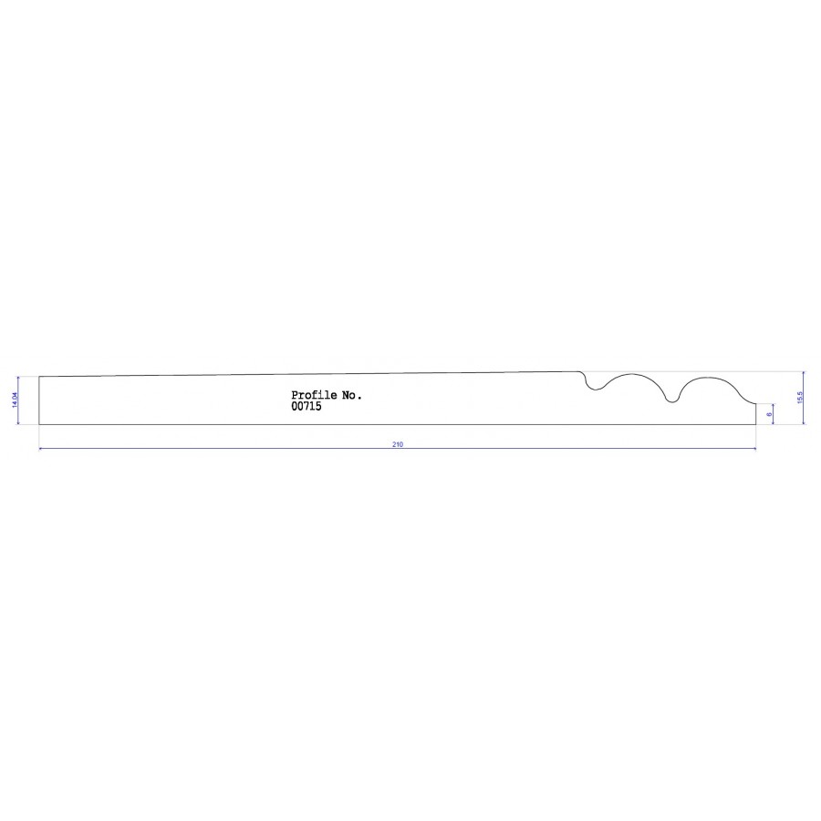 210 x 15.5 Skirting SK9-R 210 x 15.5 Skirting SK9-R