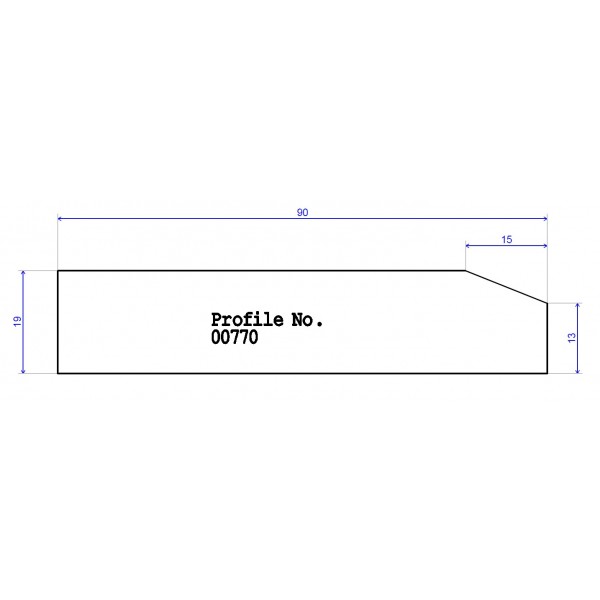 90 x 19 Architrave Bevelled
