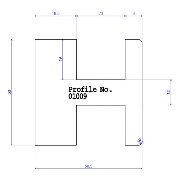 50.5 x 50 End Frame Middle (B)