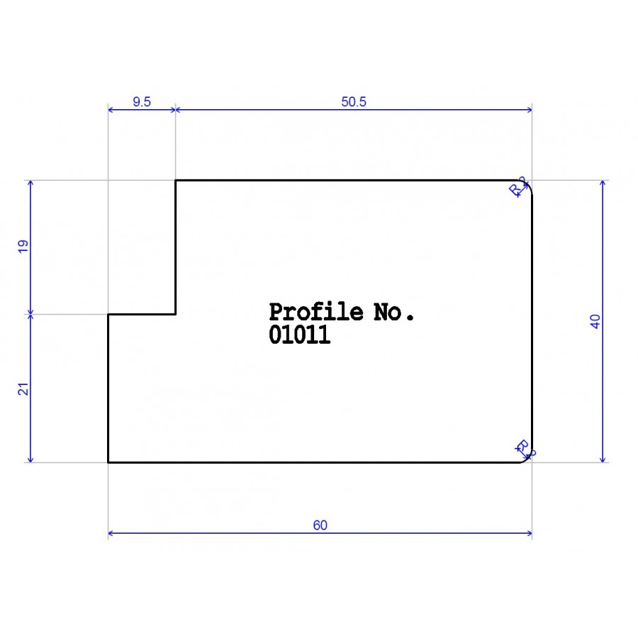 60 x 40 Frame Side (C) 60 x 40 Frame Side (C)