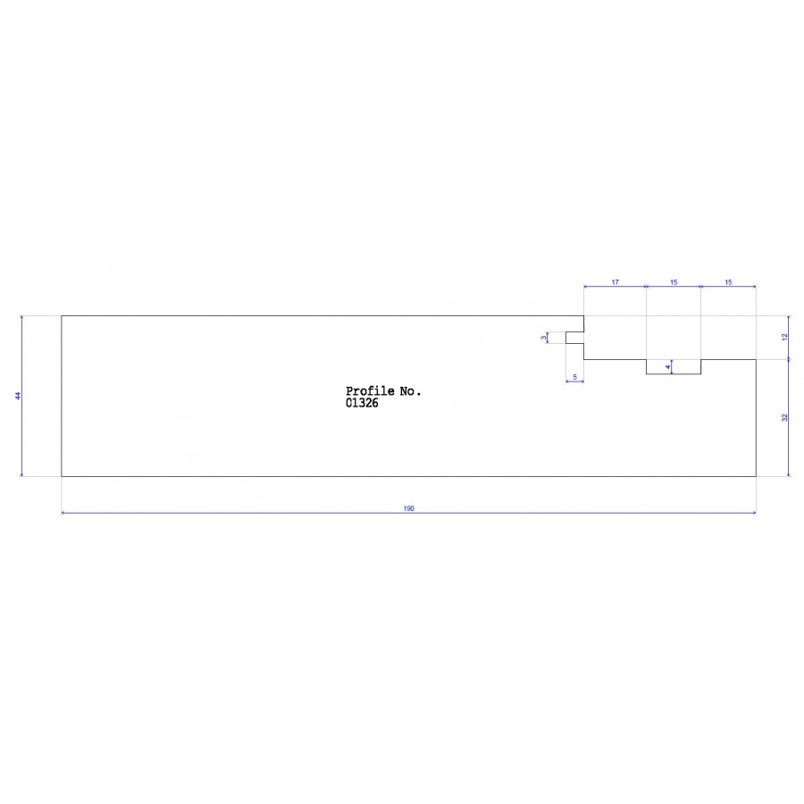 95 x 44 Frame Section