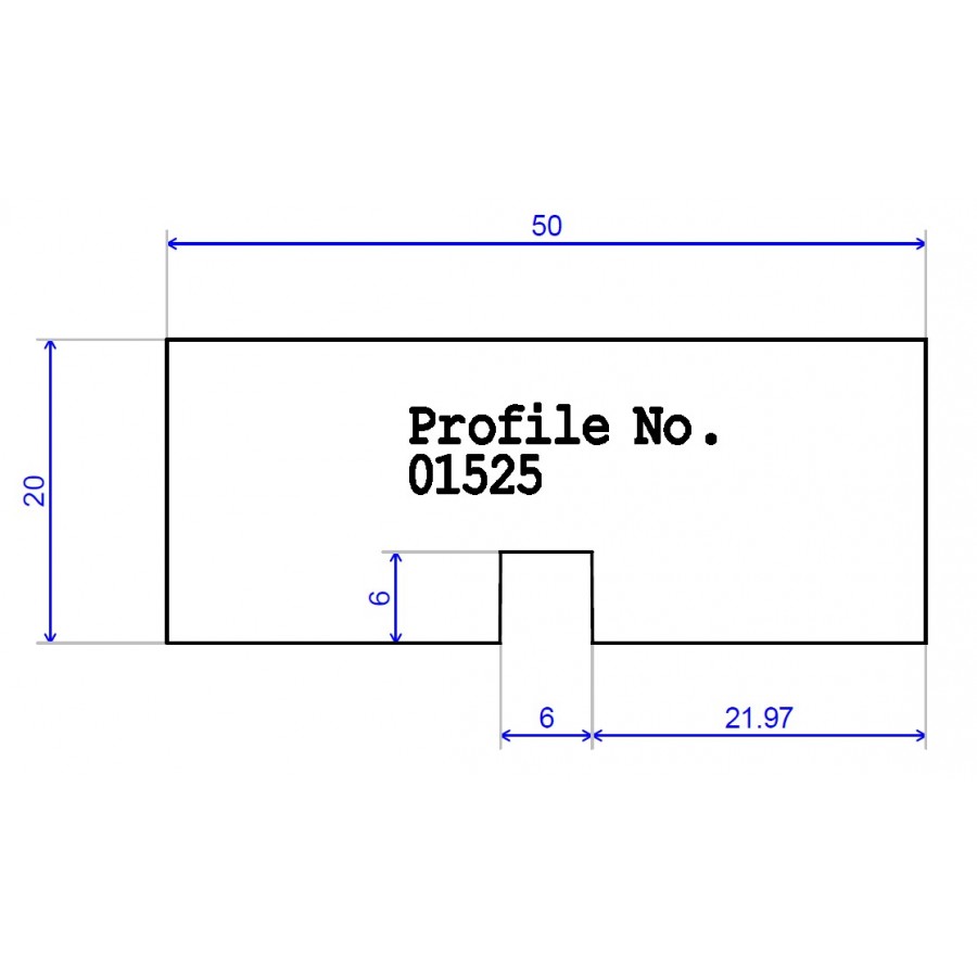 50 x 20 Architrave PAR/Groove 50 x 20 Architrave PAR/Groove