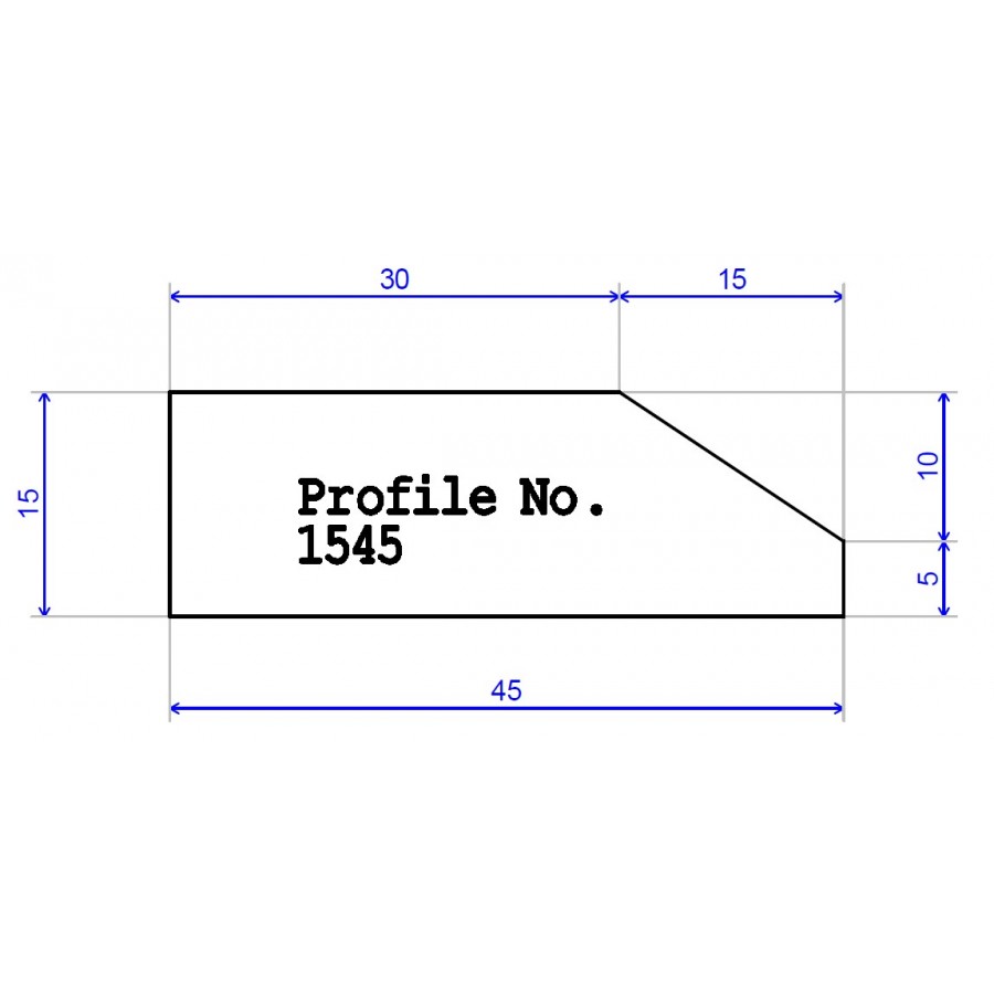 45 x 15 Architrave Bevelled 45 x 15 Architrave Bevelled