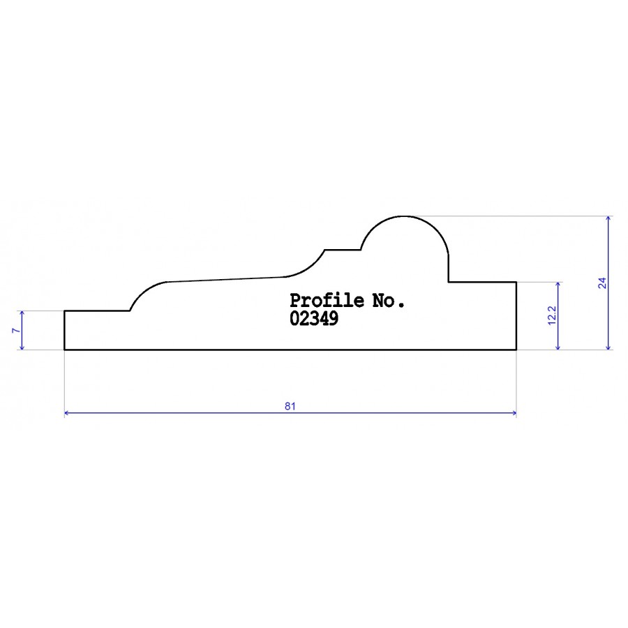 81 x 24 Architrave 81 x 24 Architrave