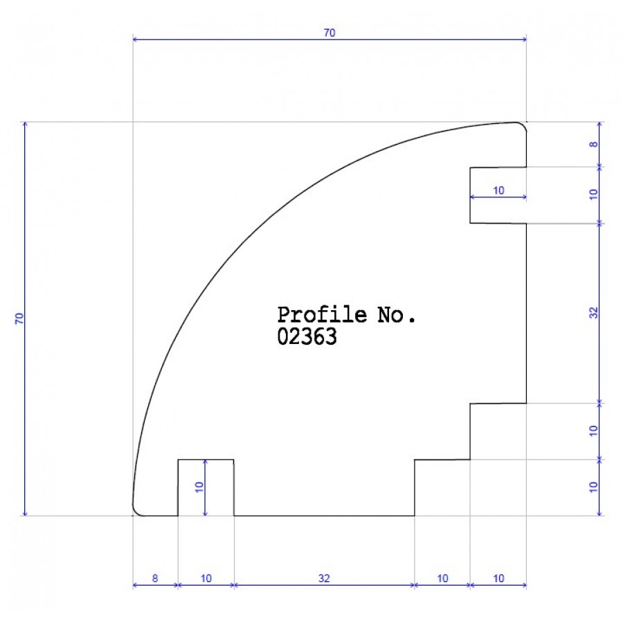 70 x 70 Corner Post 90degree 70 x 70 Corner Post 90degree