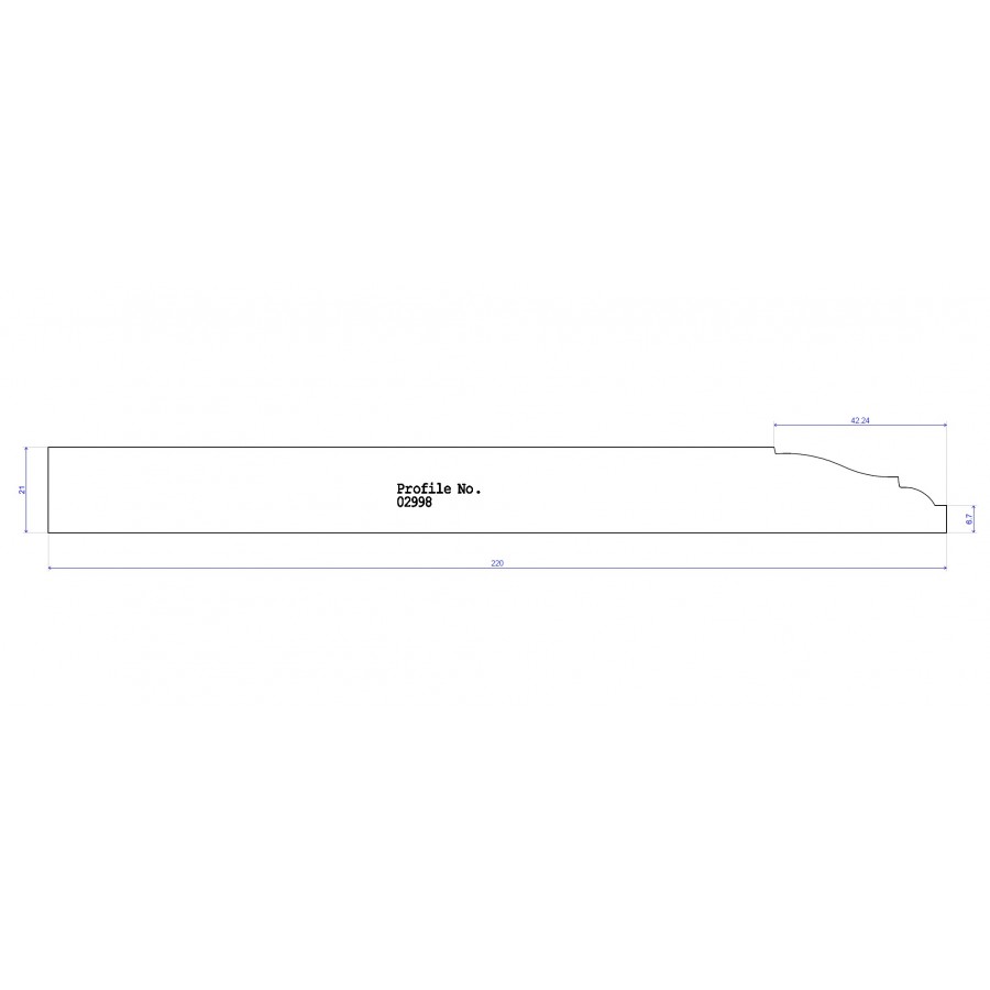 220 x 21 Skirting 220 x 21 Skirting