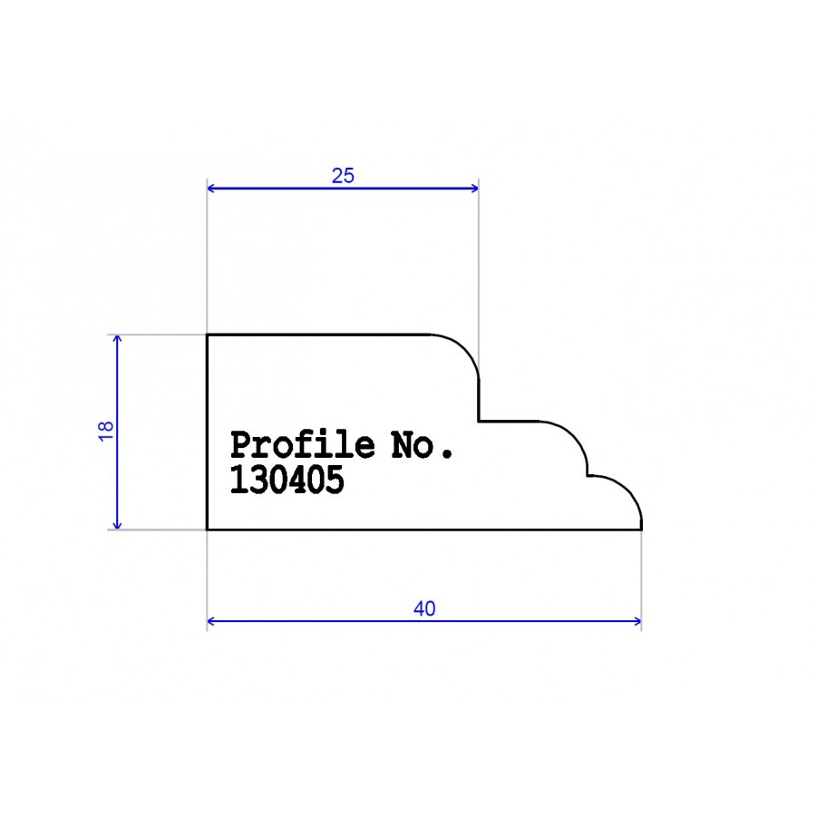 40 x 18 Architrave 40 x 18 Architrave