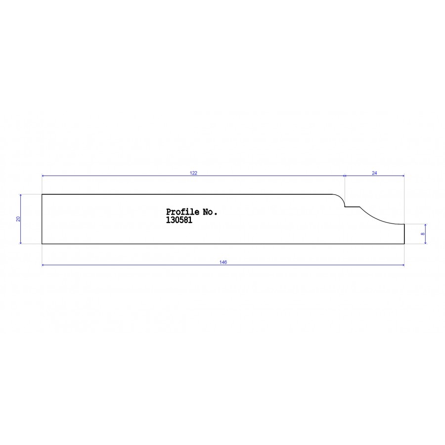 146 x 20 Skirting - Scotia