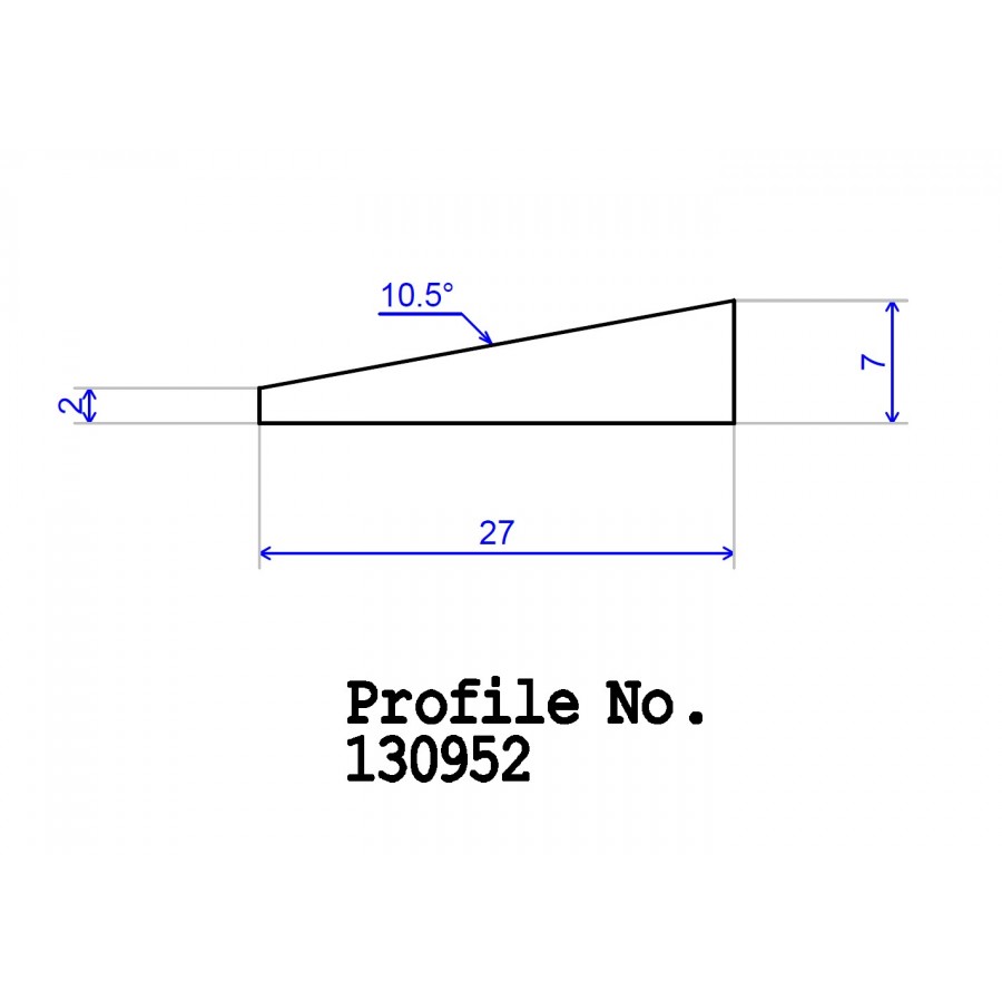 27 x 7 PAR Tapered 27 x 7 PAR Tapered