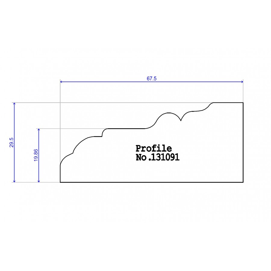 67.5 x 29.5 Architrave 67.5 x 29.5 Architrave