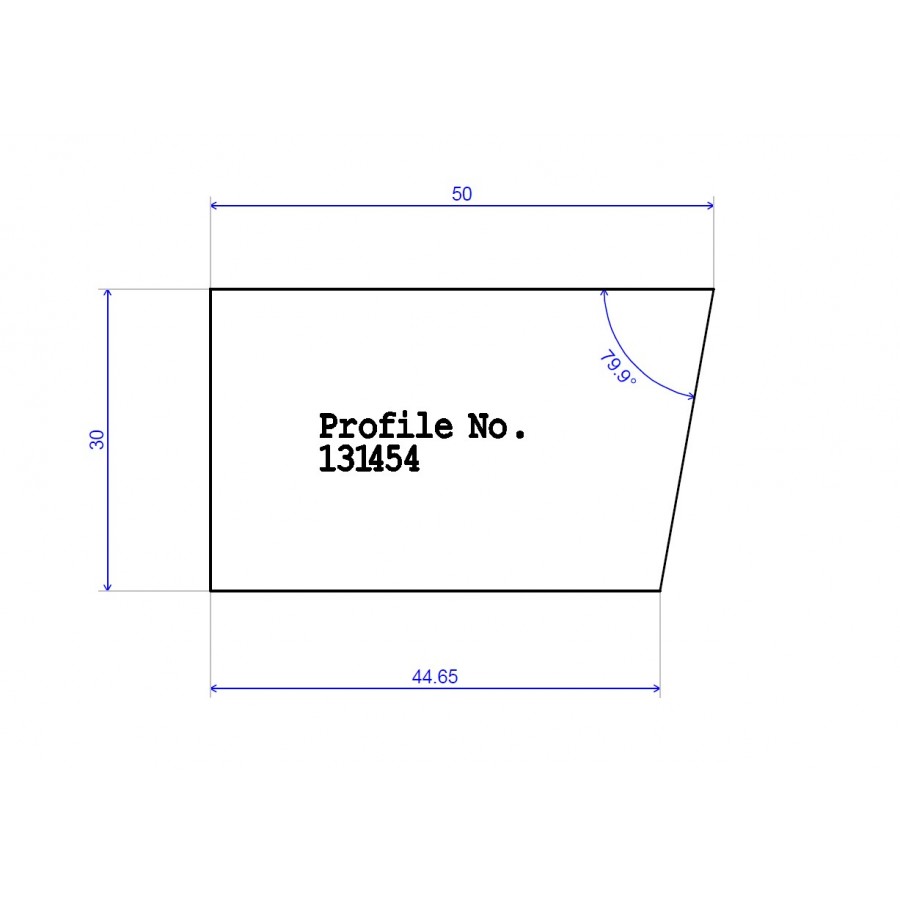 50 x 30 Fillet 50 x 30 Fillet