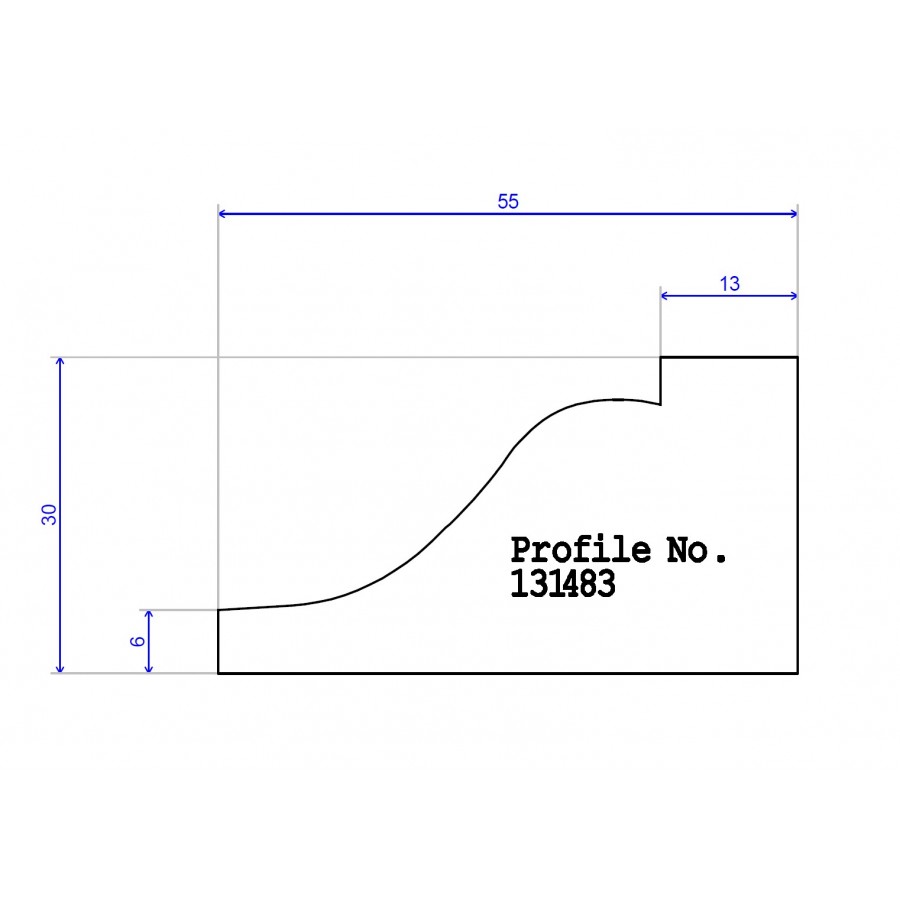 55 x 30 Architrave 55 x 30 Architrave