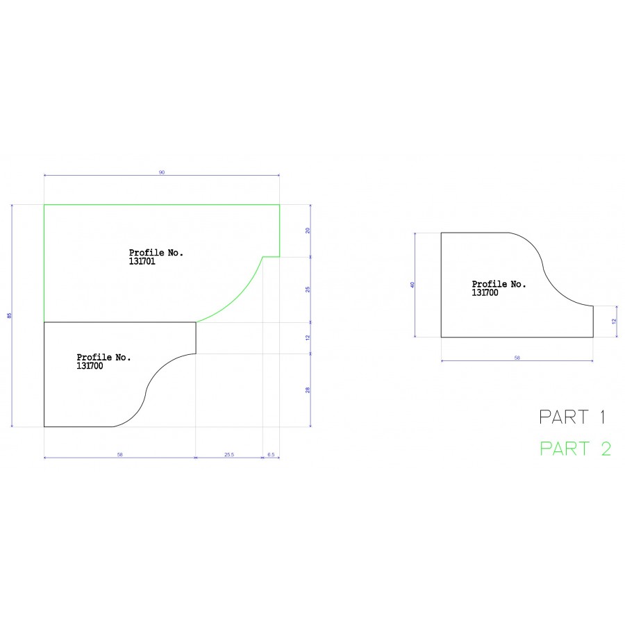 58 x 40 Cornice Part 2 58 x 40 Cornice Part 2