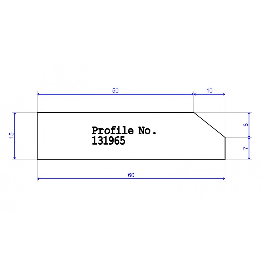 60 x 15 Beve Architrave 60 x 15 Beve Architrave