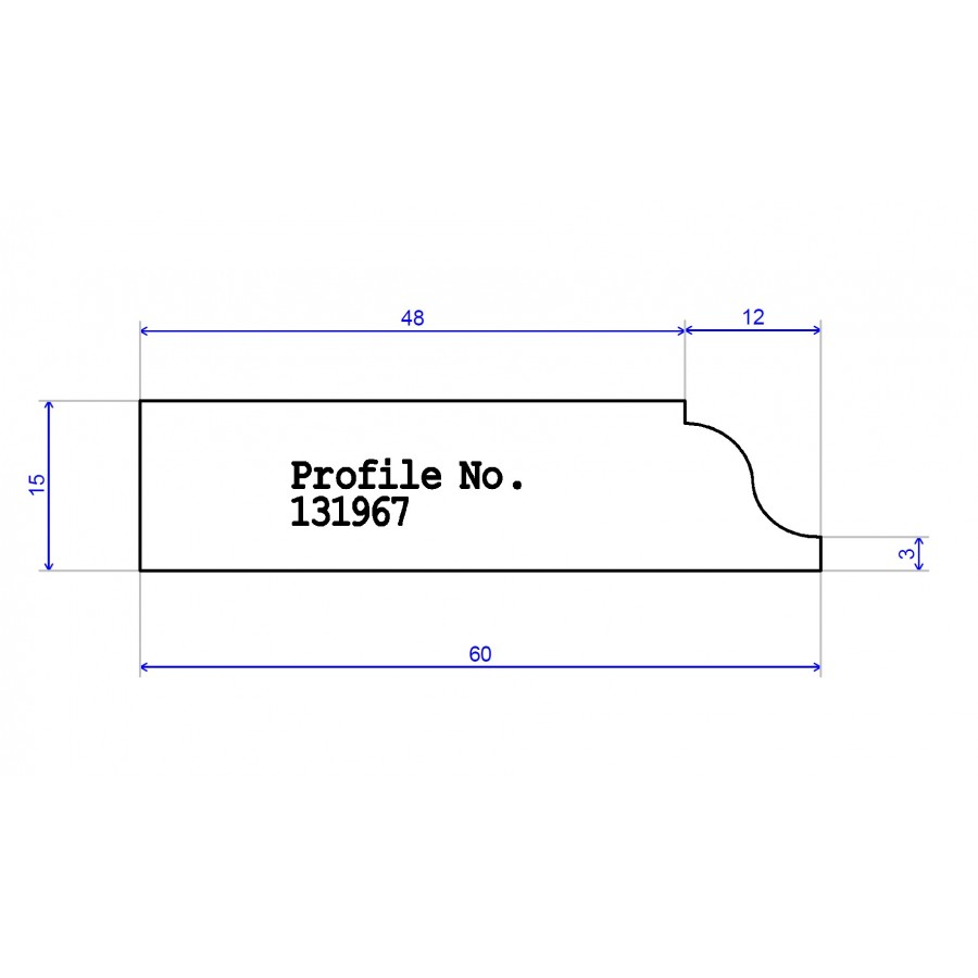 60 x 15 Architrave 60 x 15 Architrave
