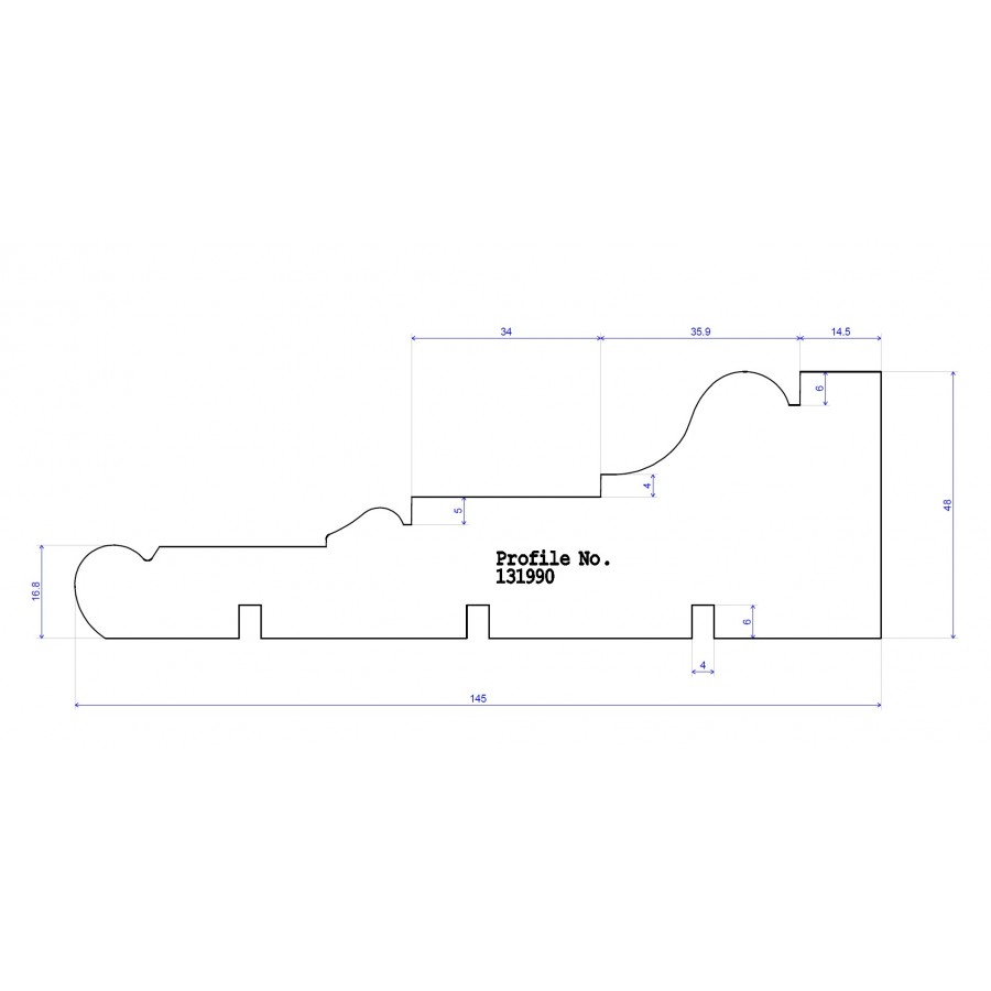 145 x 48 Architrave 145 x 48 Architrave