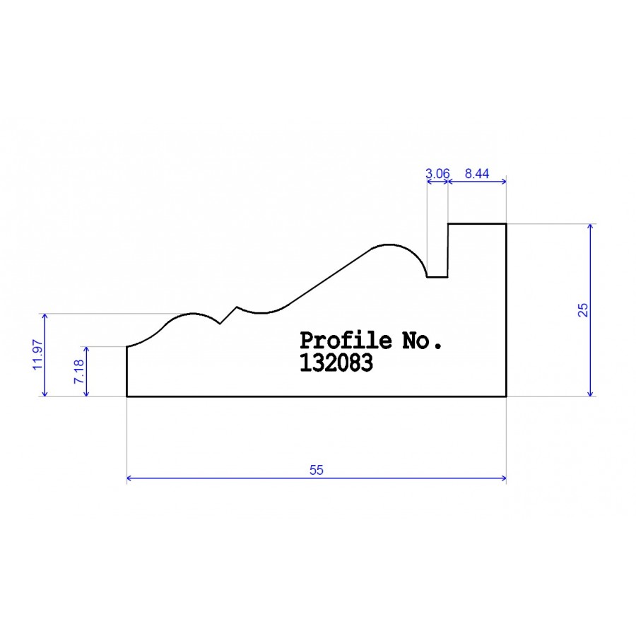 55 x 25 Architrave 55 x 25 Architrave