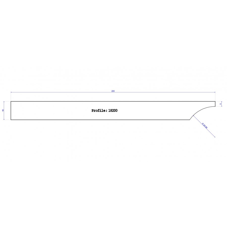 200 x 18 PAR / Scollop 200 x 18 PAR / Scollop