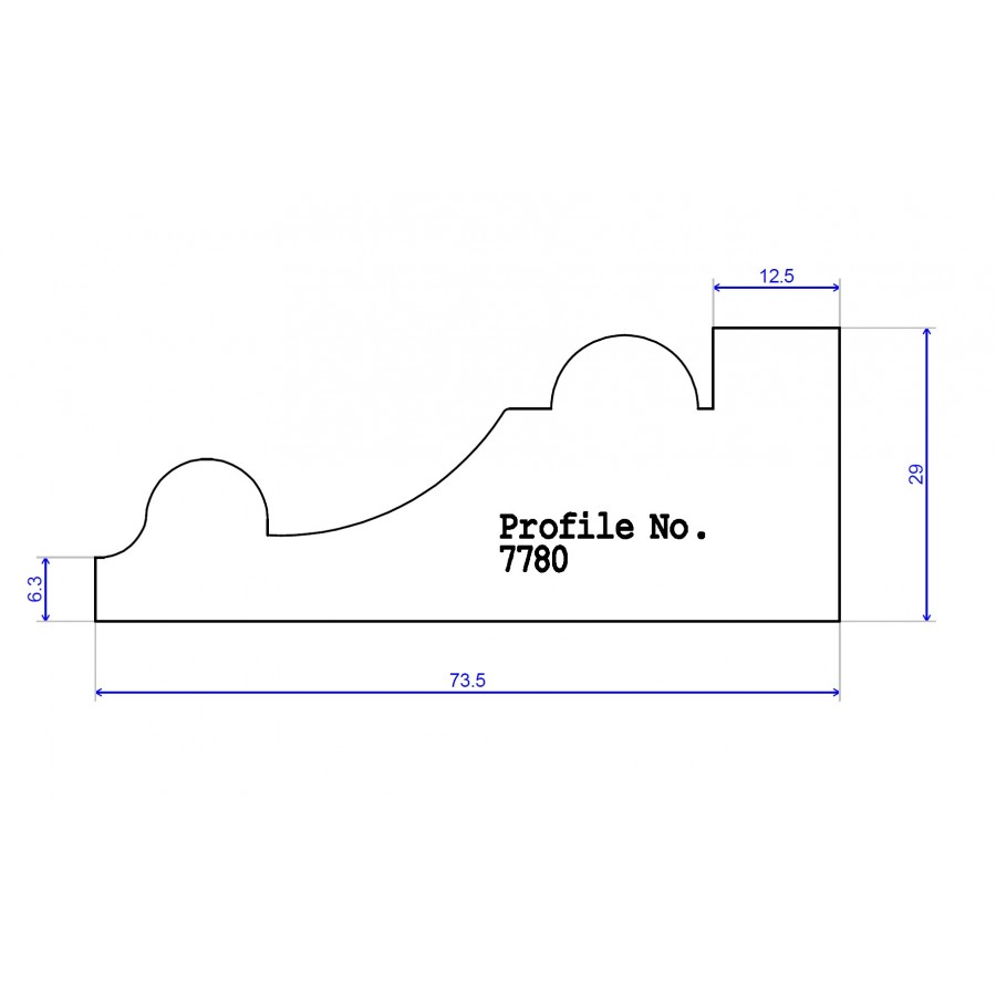 73.5 x 29 Architrave 73.5 x 29 Architrave