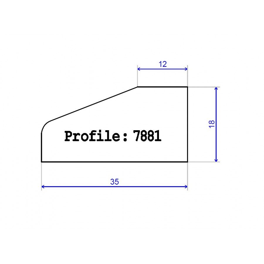 35 x 18 Architrave 35 x 18 Architrave